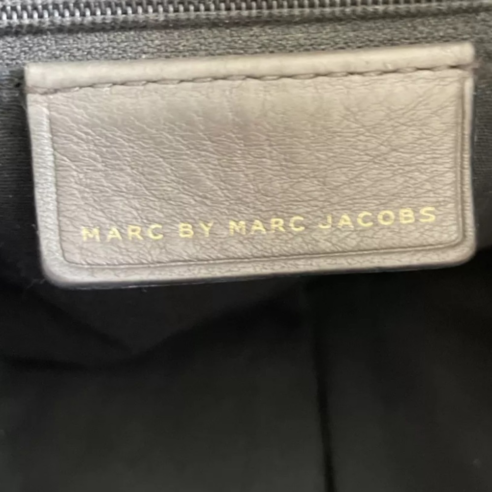 Marc by Marc Jacobs Standard Supply Workwear Grey Pebbled Leather Bag - Picture 7 of 9